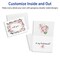Avery Printable Note Cards with Envelopes, 4.25" x 5.5", Matte White, Inkjet Printer Compatible, 60 Blank Cards Total (8315)